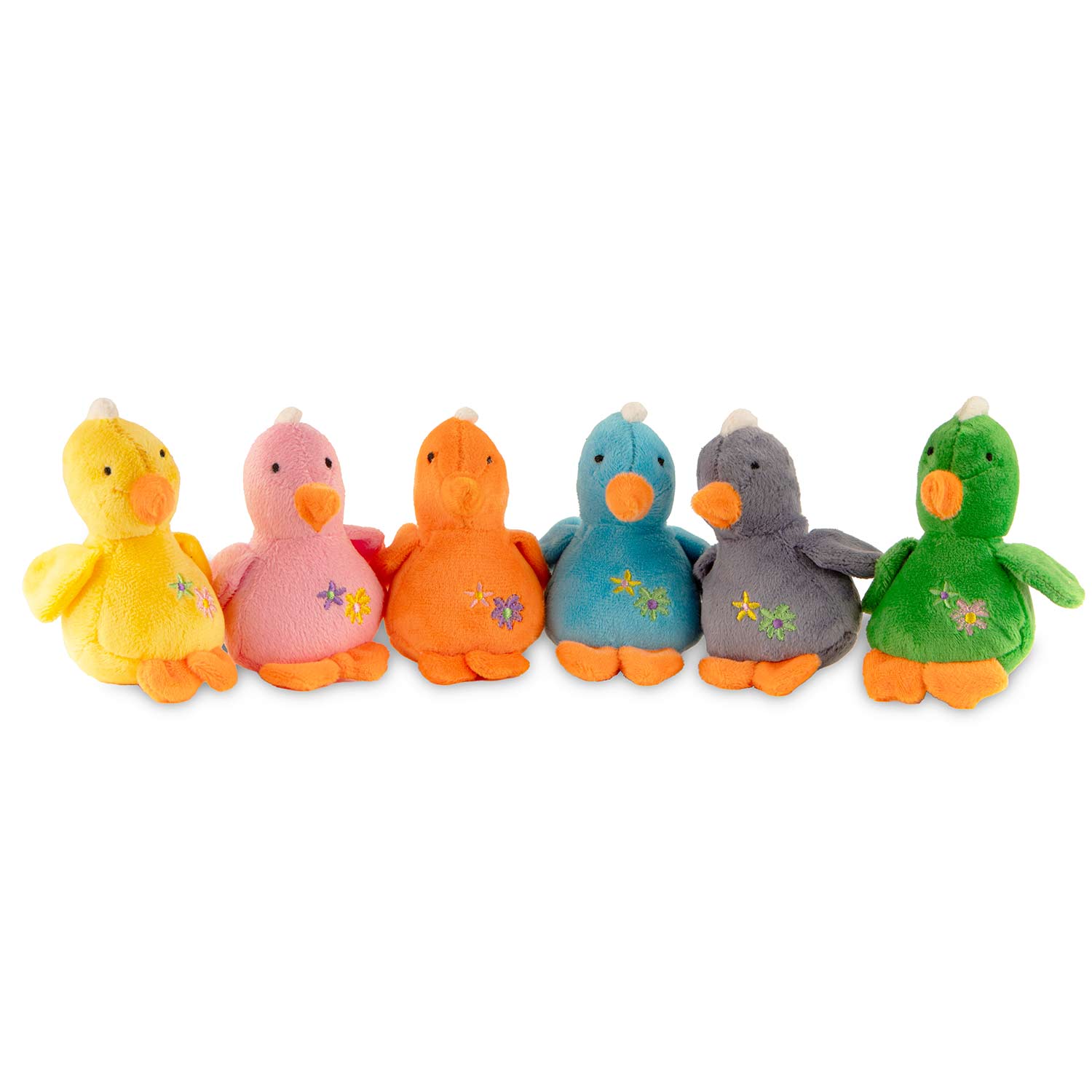 Jeffers 4" Baby Duck Plush Squeaker Dog Toys Dog Supplies > Dog Toys - Lazy Paper Club