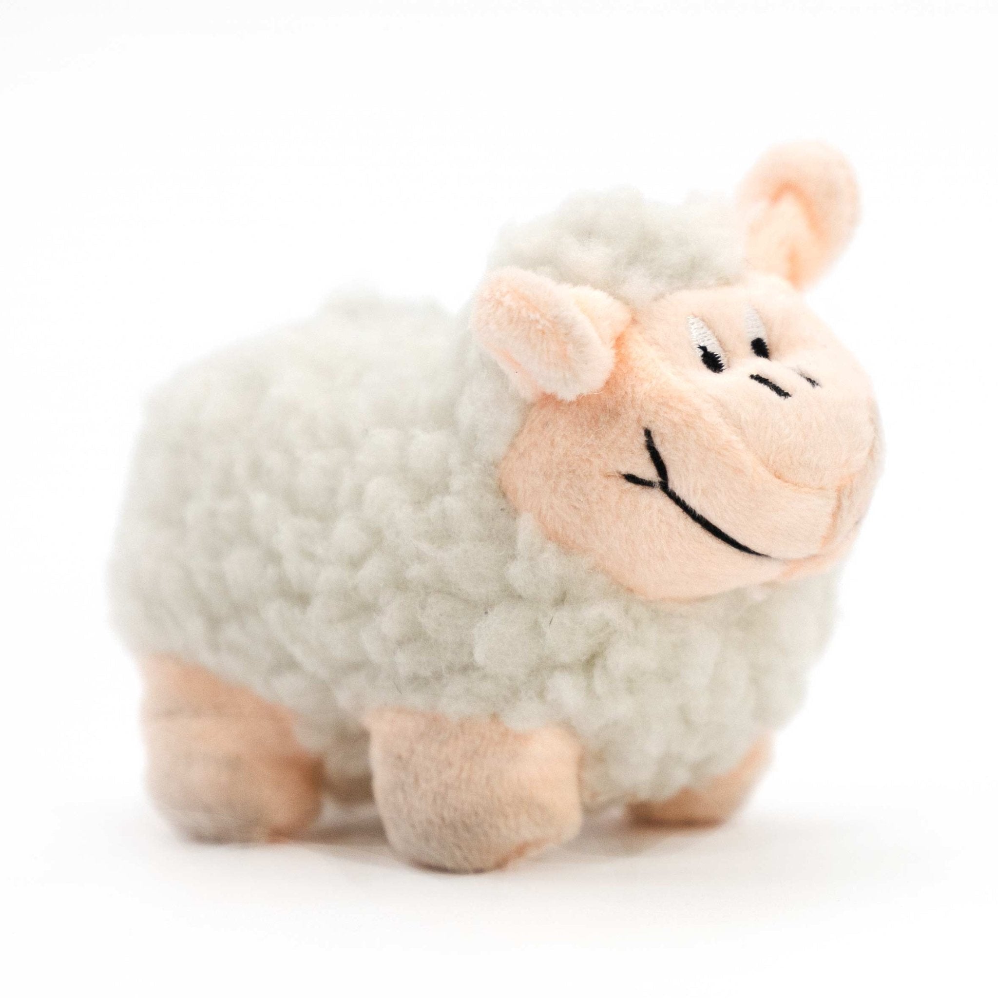 Jeffers Fleecy Lamb Squeaker Dog Toy, Each Dog Supplies > Dog Toys - Lazy Paper Club