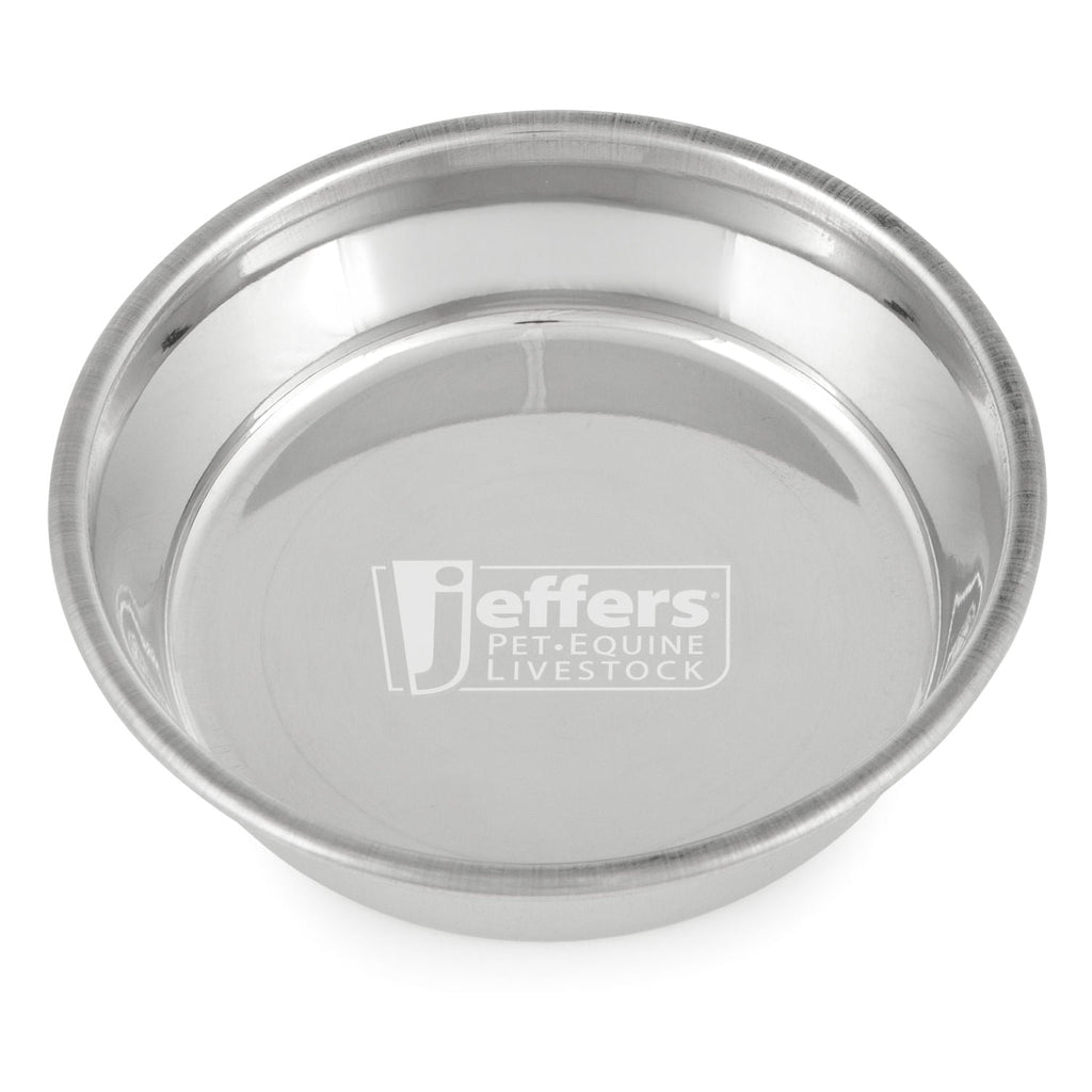 Jeffers Heavy Weight Stainless Steel Pet Bowls – Durable Pet Food & Water Dish, Chew-Resistant, Dishwasher Safe Animal & Pet Supplies > Pet Bowls, Feeders & Waterers - Lazy Paper Club