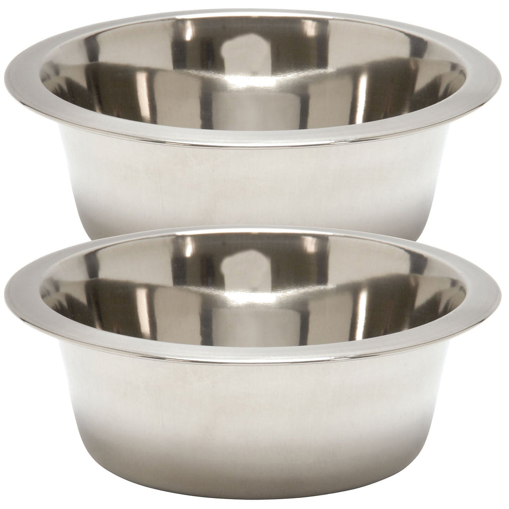Jeffers Heavy Weight Stainless Steel Pet Bowls – Durable Pet Food & Water Dish, Chew-Resistant, Dishwasher Safe Animal & Pet Supplies > Pet Bowls, Feeders & Waterers - Lazy Paper Club