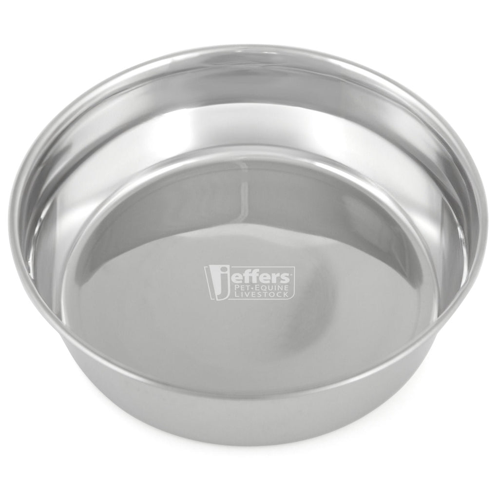 Jeffers Heavy Weight Stainless Steel Pet Bowls – Durable Pet Food & Water Dish, Chew-Resistant, Dishwasher Safe Animal & Pet Supplies > Pet Bowls, Feeders & Waterers - Lazy Paper Club