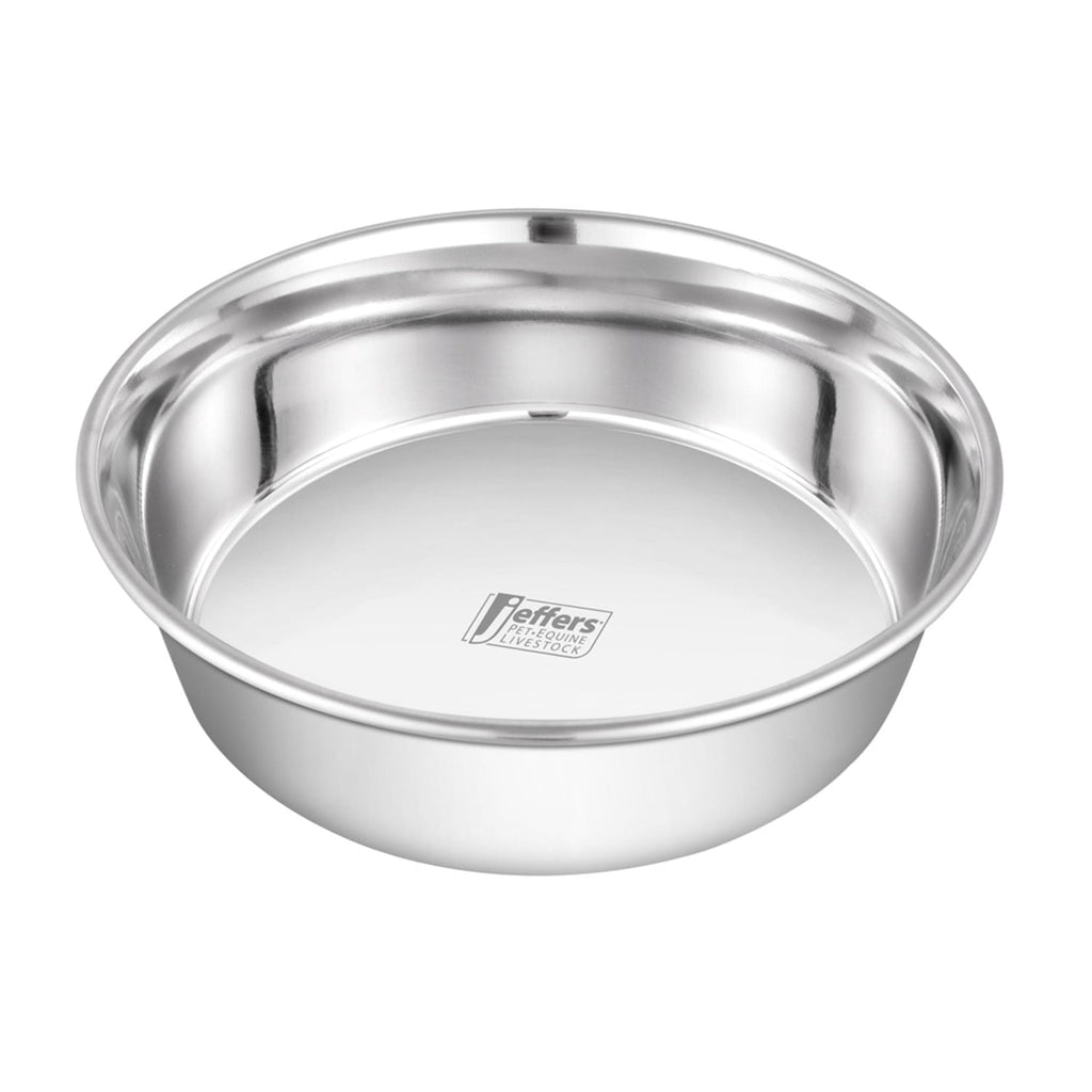 Jeffers Heavy Weight Stainless Steel Pet Bowls – Durable Pet Food & Water Dish, Chew-Resistant, Dishwasher Safe Animal & Pet Supplies > Pet Bowls, Feeders & Waterers - Lazy Paper Club