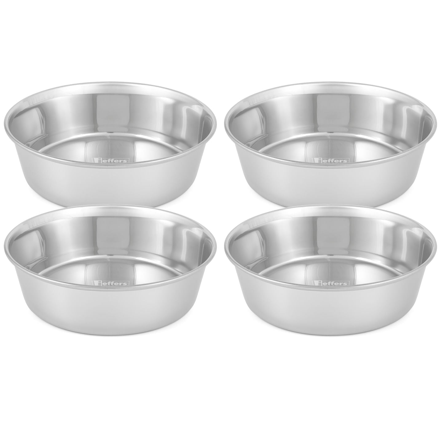 Jeffers Heavy Weight Stainless Steel Pet Bowls – Durable Pet Food & Water Dish, Chew-Resistant, Dishwasher Safe Animal & Pet Supplies > Pet Bowls, Feeders & Waterers - Lazy Paper Club