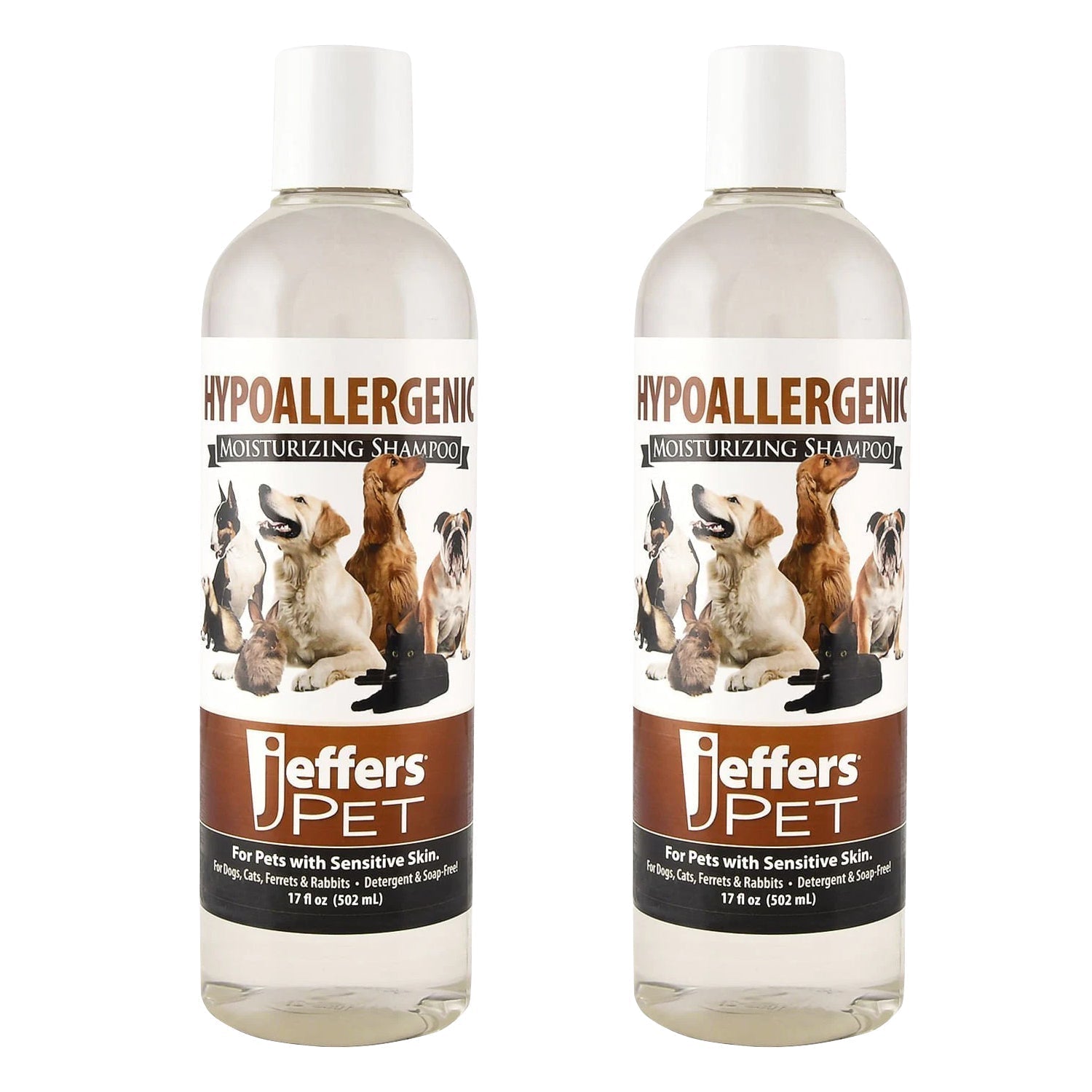 Jeffers Hypoallergenic Moisturizing Pet Shampoo for Sensitive Skin Animal & Pet Supplies > Pet Grooming > Pet Shampoo & Conditioner - Lazy Paper Club