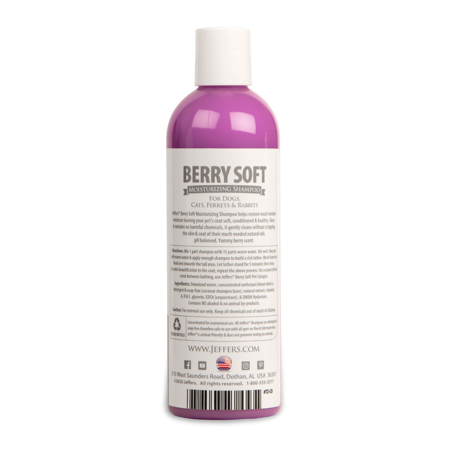 Jeffers Moisturizing Shampoos for Pets Animal & Pet Supplies > Pet Grooming > Pet Shampoo & Conditioner - Lazy Paper Club