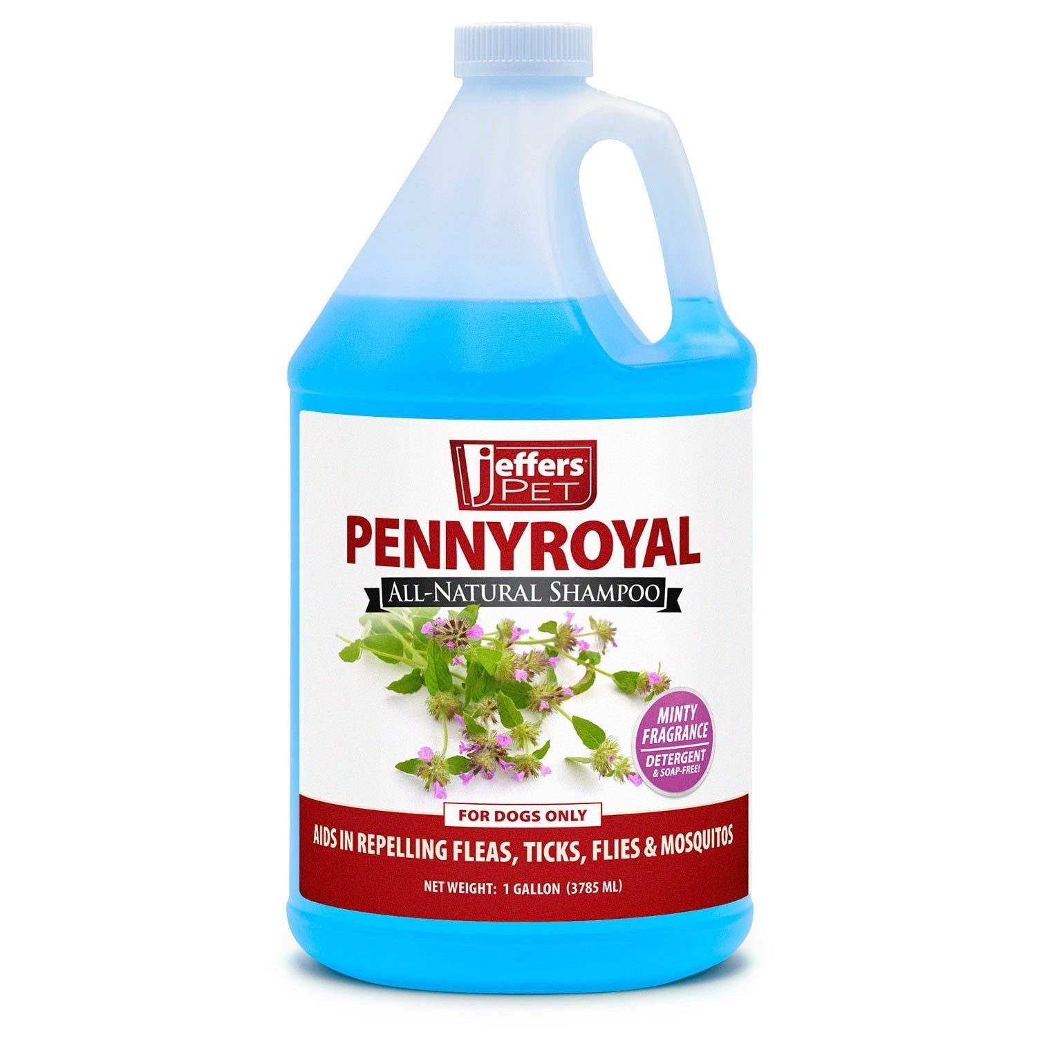 Jeffers Natural Flea & Tick Pennyroyal Dog Shampoo - Aids in Repelling Fleas, Ticks, Flies & Mosquitos Animal & Pet Supplies > Pet Grooming > Pet Shampoo & Conditioner - Lazy Paper Club