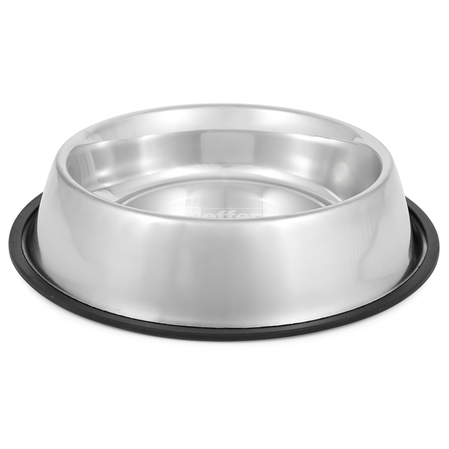 Jeffers No-Skid/No-Tip Stainless Steel Pet Bowls Animal & Pet Supplies > Pet Bowls, Feeders & Waterers - Lazy Paper Club