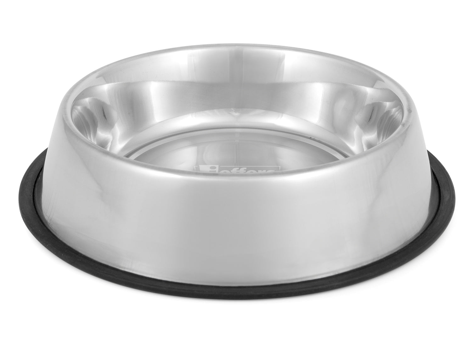 Jeffers No-Skid/No-Tip Stainless Steel Pet Bowls Animal & Pet Supplies > Pet Bowls, Feeders & Waterers - Lazy Paper Club