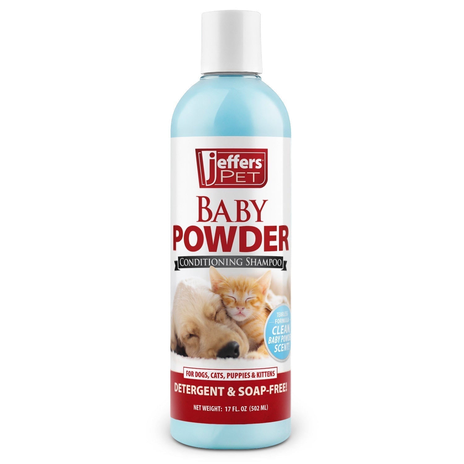 Jeffers Pet Baby Powder Tearless Conditioning Shampoo for Puppies and Kittens Animal & Pet Supplies > Pet Grooming > Pet Shampoo & Conditioner - Lazy Paper Club