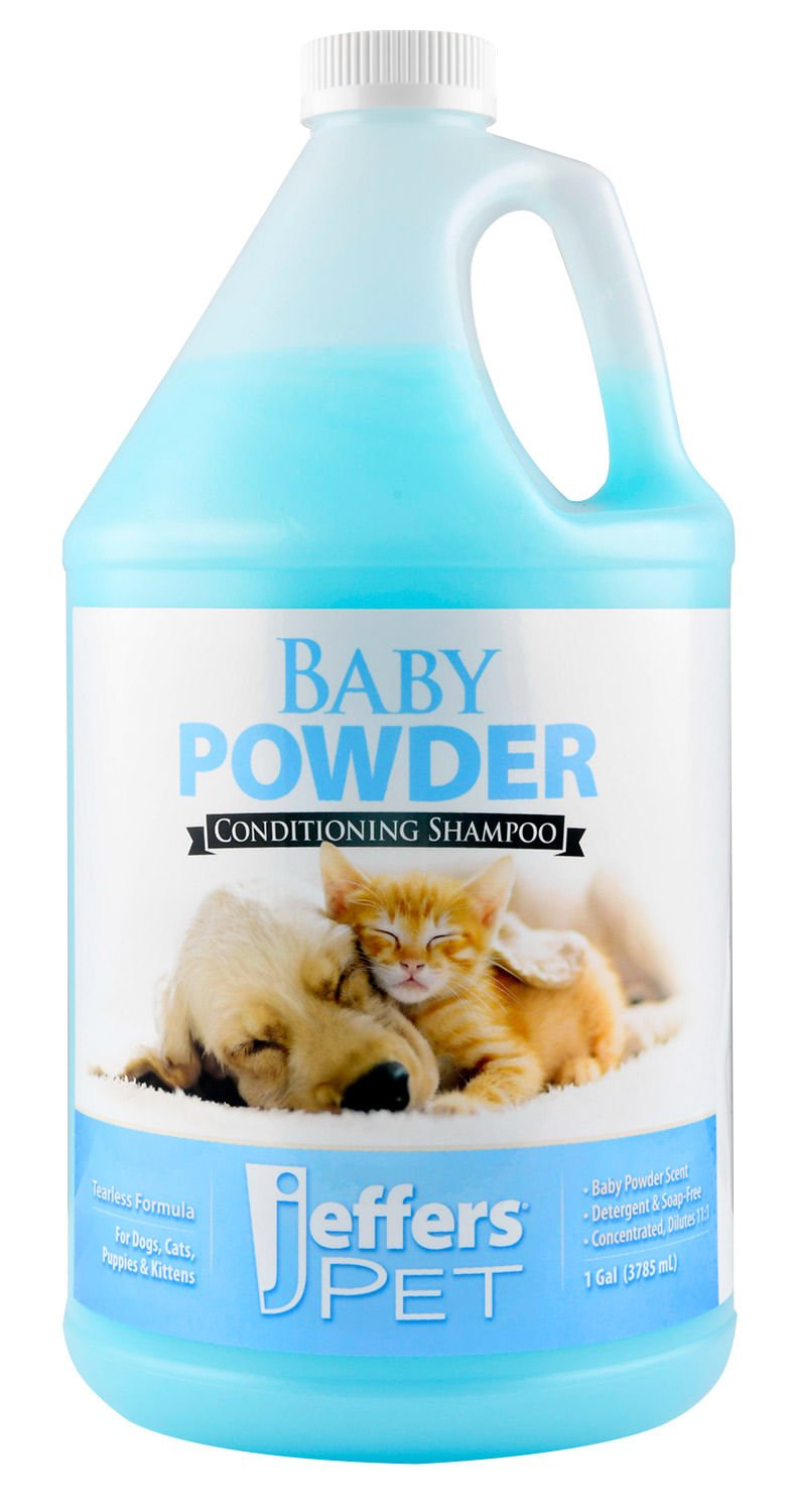 Jeffers Pet Baby Powder Tearless Conditioning Shampoo for Puppies and Kittens Animal & Pet Supplies > Pet Grooming > Pet Shampoo & Conditioner - Lazy Paper Club