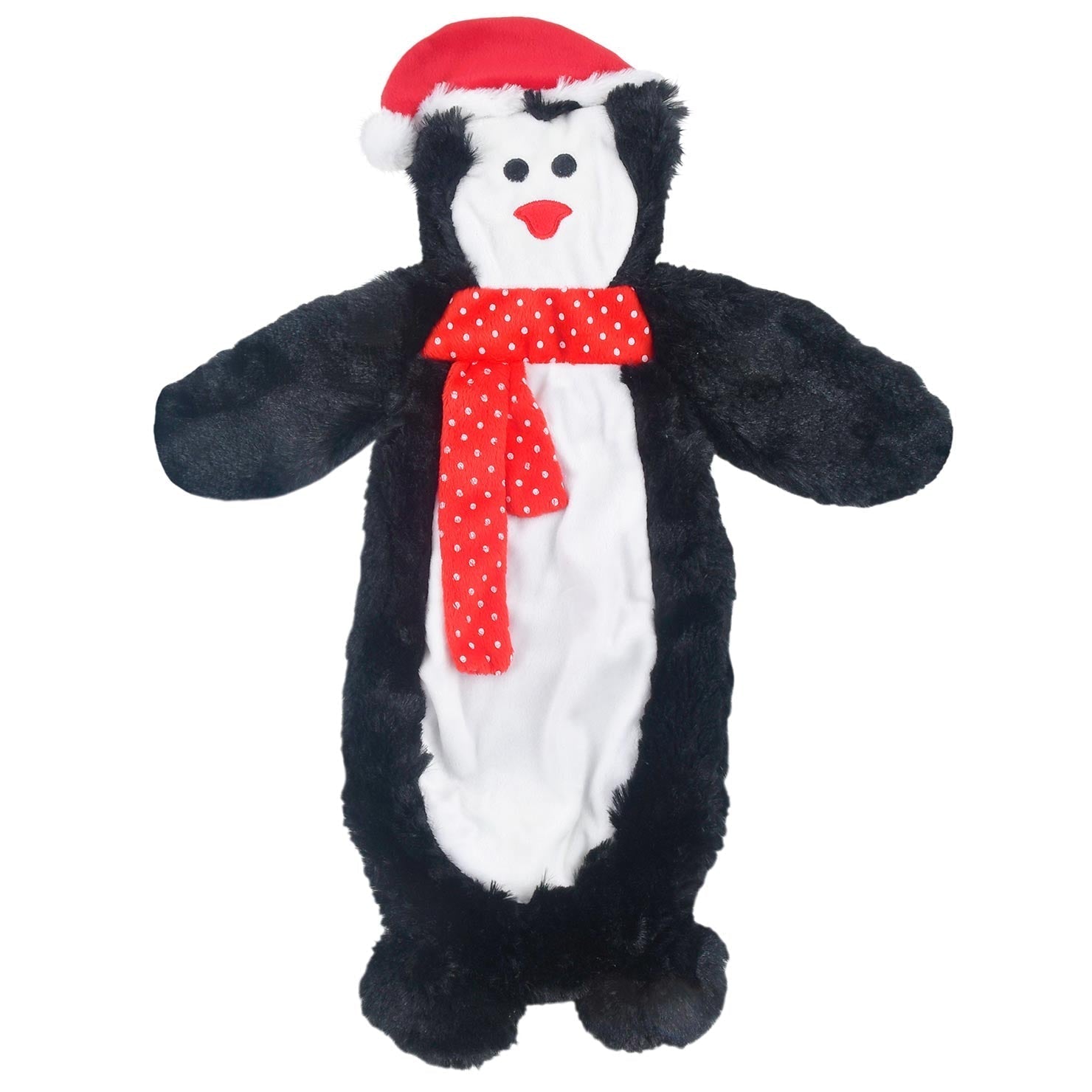 Jeffers Pet Christmas Characters Unstuffed Plush Squeaker Dog Toys, 12"L Dog Supplies > Dog Toys - Lazy Paper Club