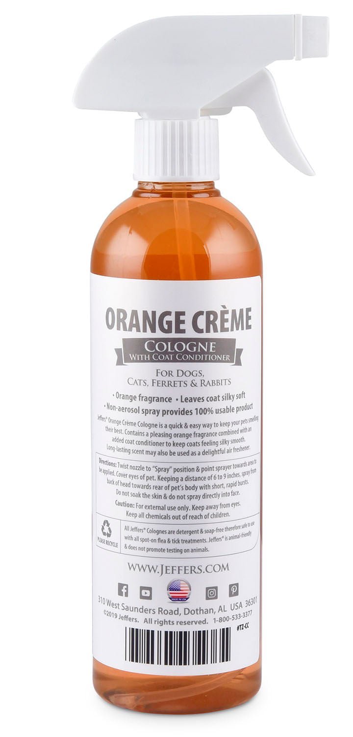 Jeffers Pet Colognes with Coat Conditioner, 16 oz Spray Animal & Pet Supplies > Pet Grooming > Pet Shampoo & Conditioner - Lazy Paper Club
