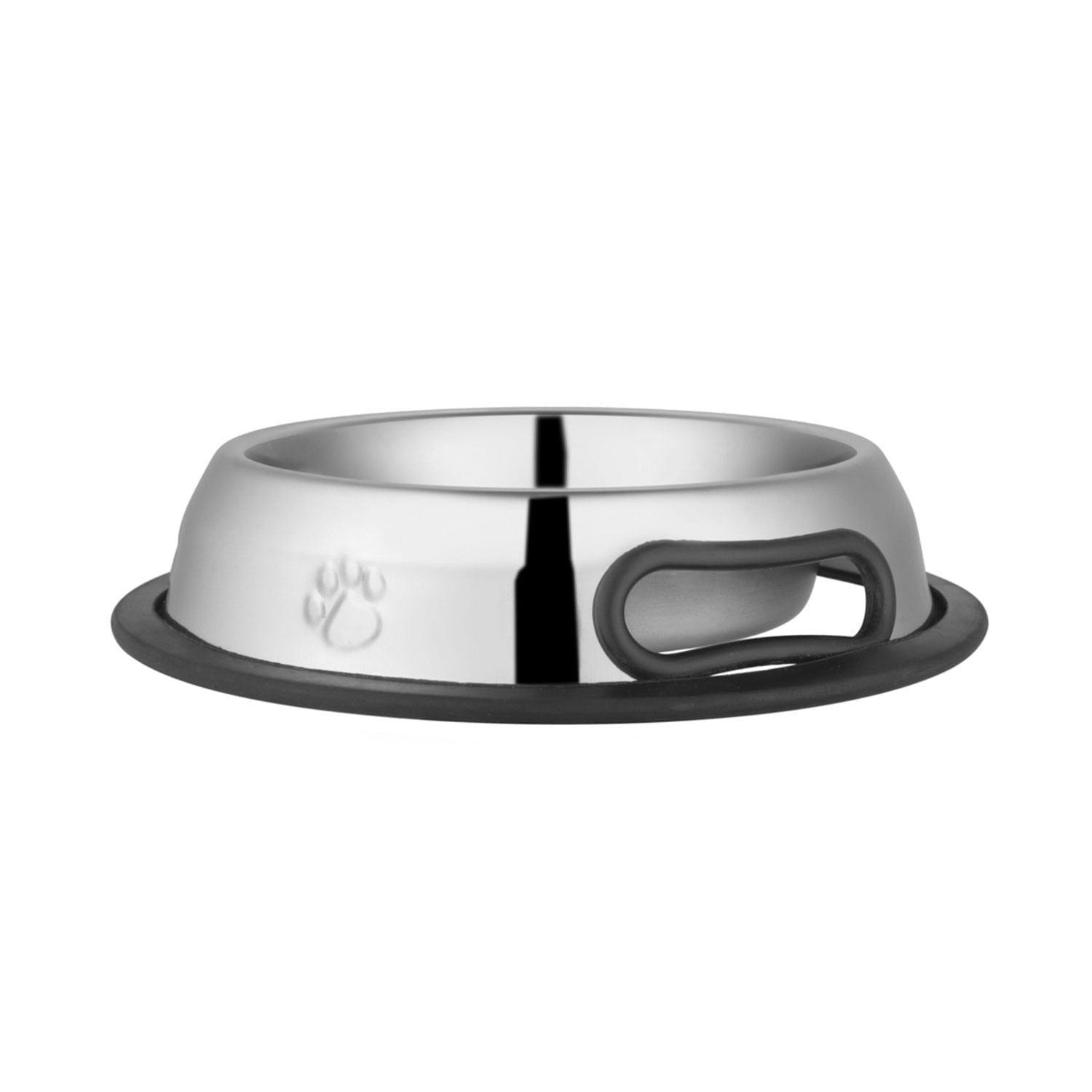 Jeffers Pet Embossed No-Tip Anti-Skid Stainless Steel Pet Bowls for Dogs, Cats, Puppies, Kittens – Rubber Base, Food & Water Feeding Dish Animal & Pet Supplies > Pet Bowls, Feeders & Waterers - Lazy Paper Club