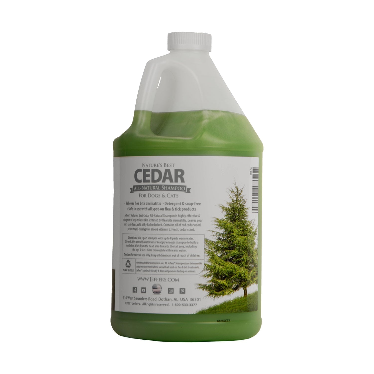 Jeffers Pet Nature's Best Cedar All-Natural Flea Bite Relief Shampoo for Dogs and Cats Animal & Pet Supplies > Pet Grooming > Pet Shampoo & Conditioner - Lazy Paper Club