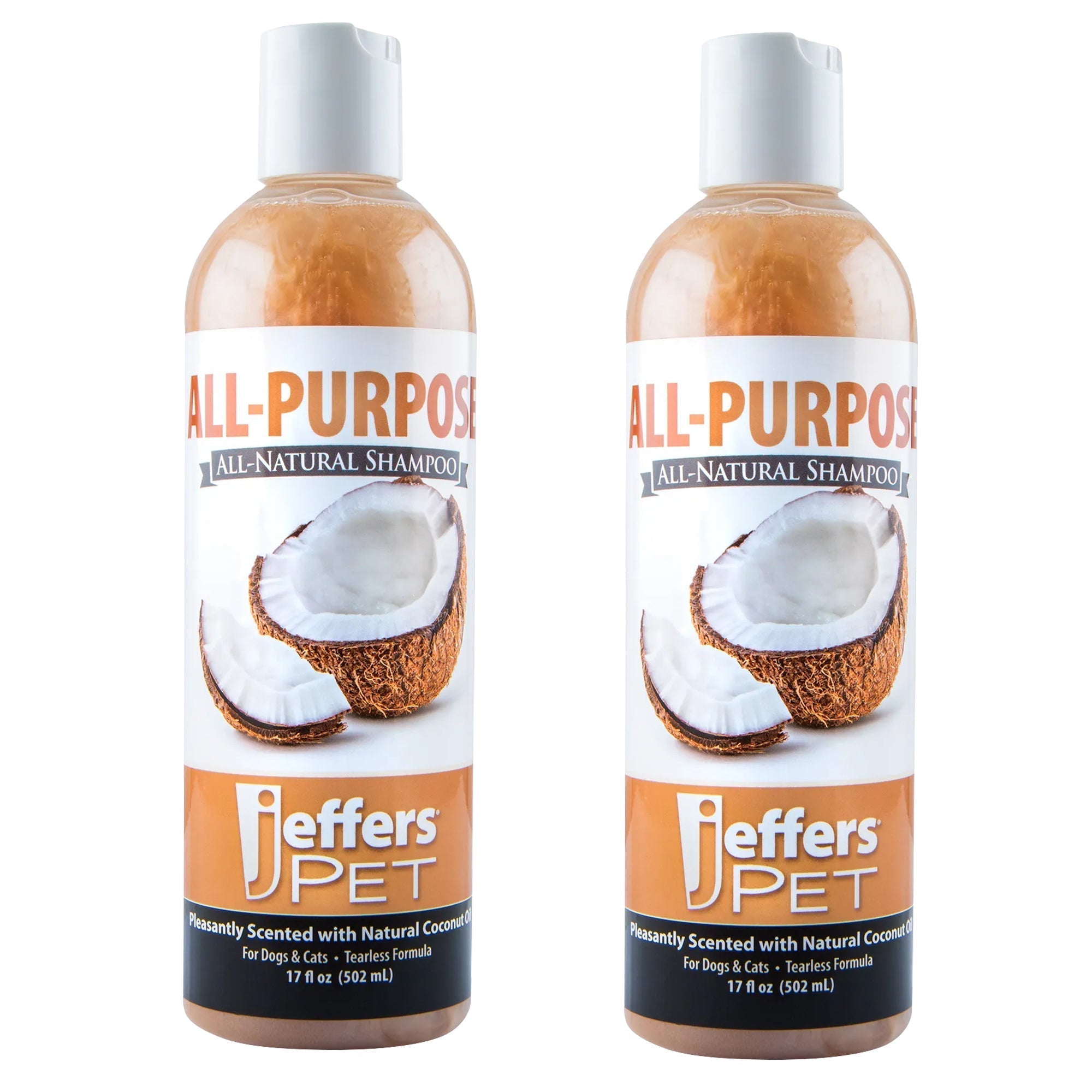 Jeffers Pet Tearless All-Purpose All-Natural Coconut Oil Shampoo for Dogs & Cats Animal & Pet Supplies > Pet Grooming > Pet Shampoo & Conditioner - Lazy Paper Club