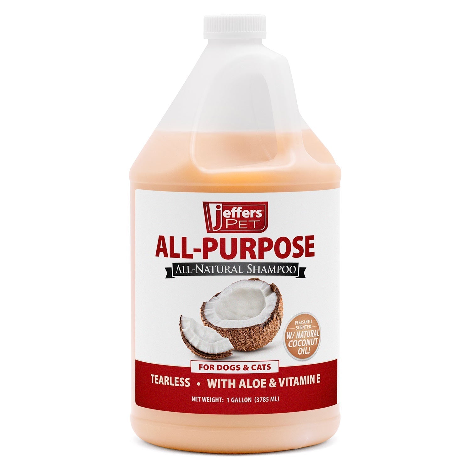 Jeffers Pet Tearless All-Purpose All-Natural Coconut Oil Shampoo for Dogs & Cats Animal & Pet Supplies > Pet Grooming > Pet Shampoo & Conditioner - Lazy Paper Club