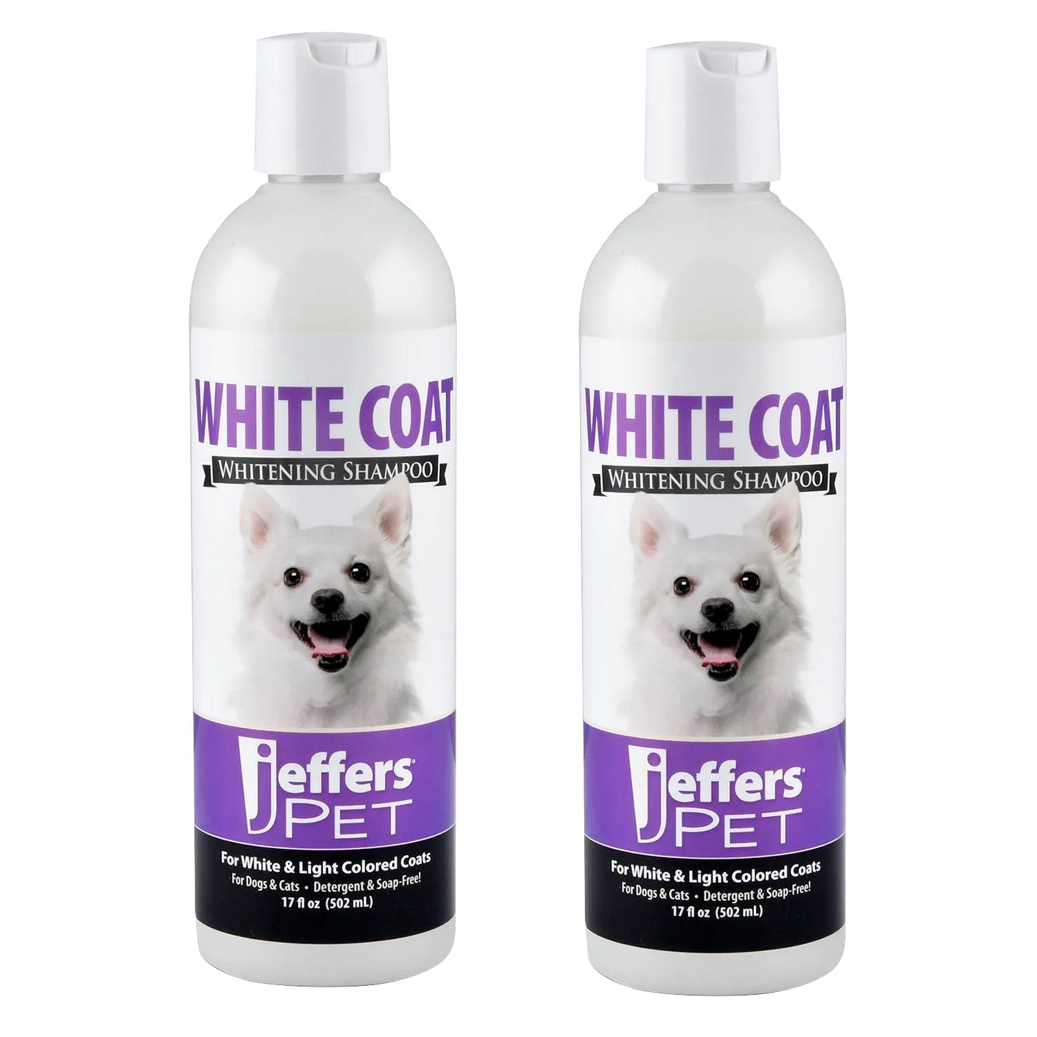 Jeffers Pet White Coat Whitening Dog & Cat Shampoo Animal & Pet Supplies > Pet Grooming > Pet Shampoo & Conditioner - Lazy Paper Club