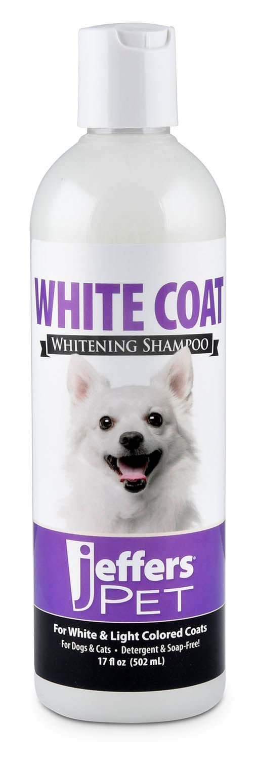 Jeffers Pet White Coat Whitening Dog & Cat Shampoo Animal & Pet Supplies > Pet Grooming > Pet Shampoo & Conditioner - Lazy Paper Club