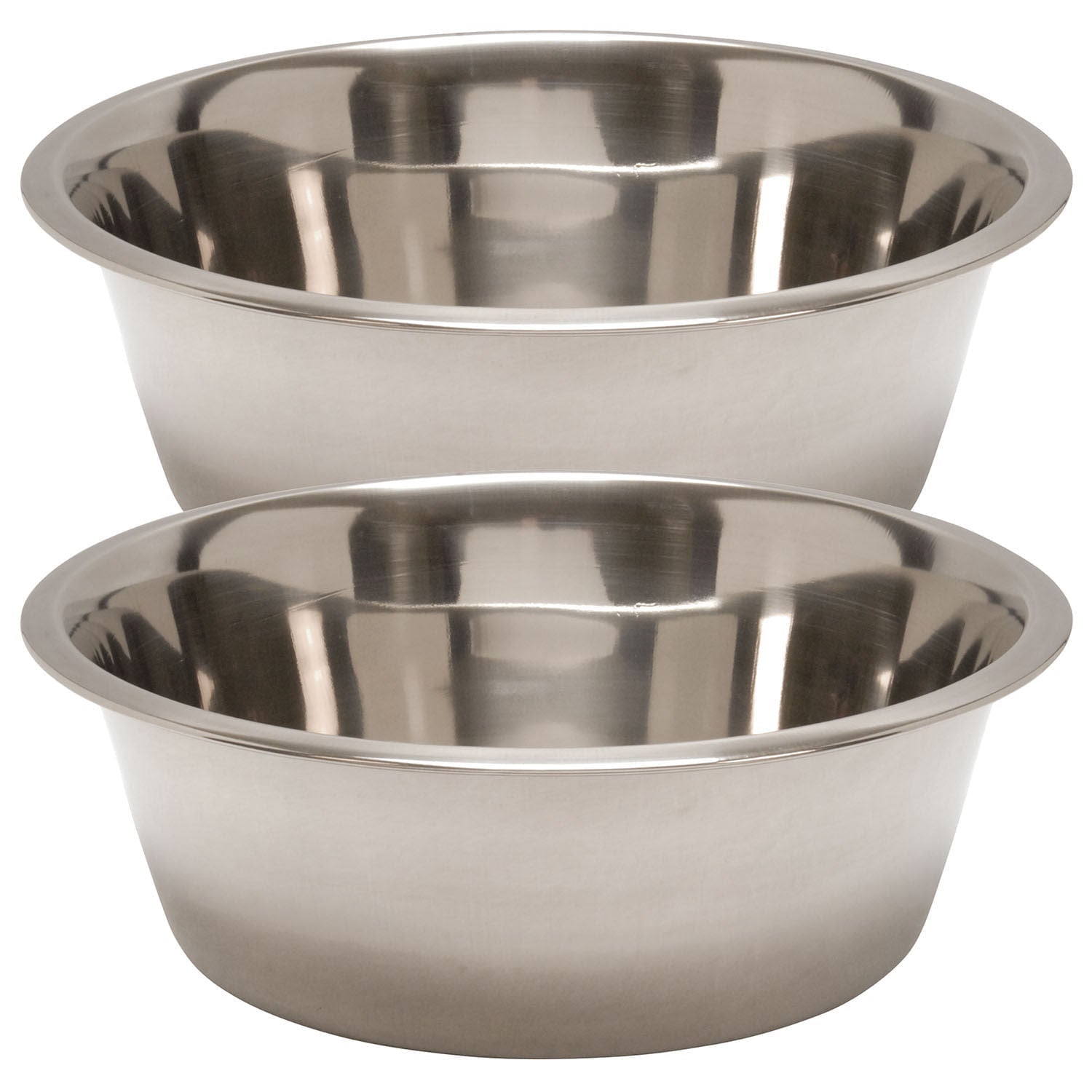 Jeffers Standard-Weight Stainless Steel Food & Water Pet Bowls Animal & Pet Supplies > Pet Bowls, Feeders & Waterers - Lazy Paper Club