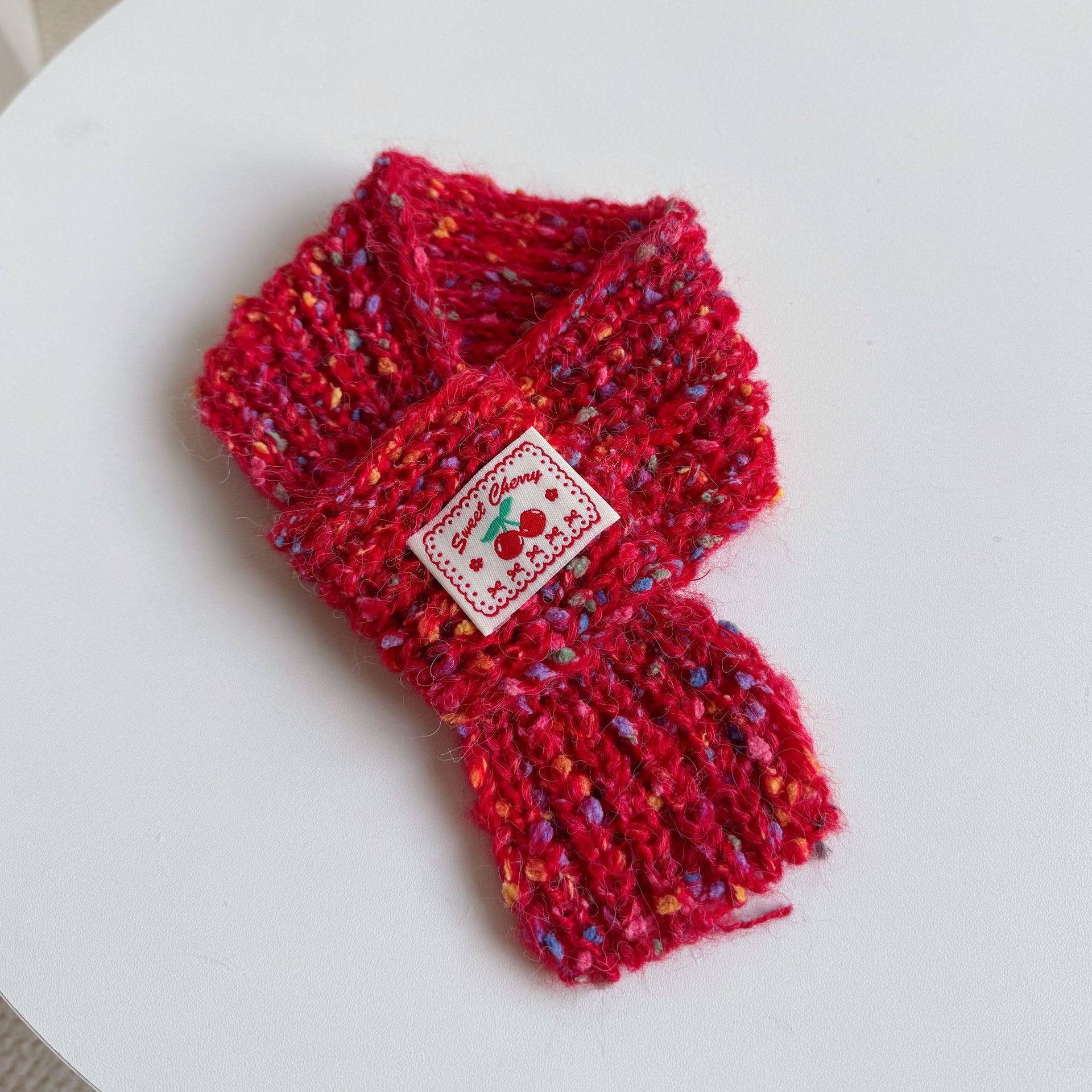Knitted Warm Bib And Saliva Towel For Dogs 0 - Lazy Paper Club