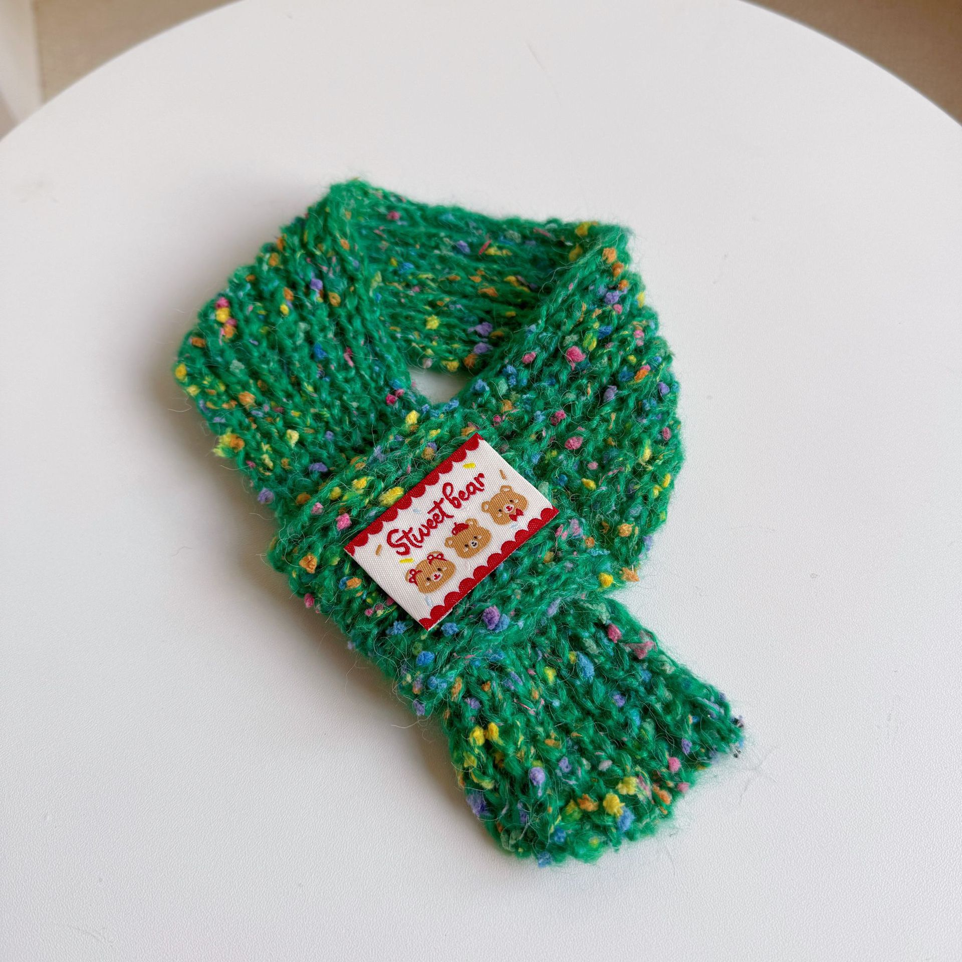 Knitted Warm Bib And Saliva Towel For Dogs 0 - Lazy Paper Club