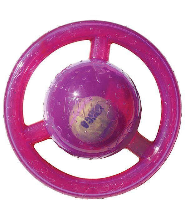 KONG Jumbler Disc Squeaker Dog Toy Dog Supplies > Dog Toys - Lazy Paper Club