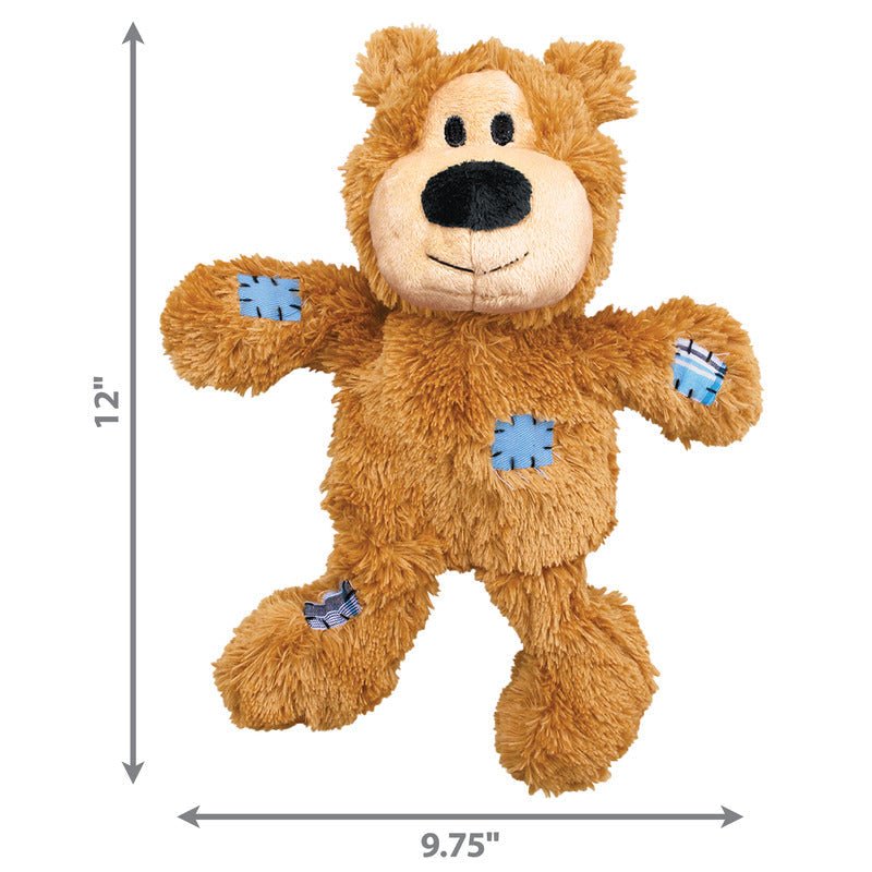 Kong Wild Knots Bear Dog Toys - Lazy Paper Club