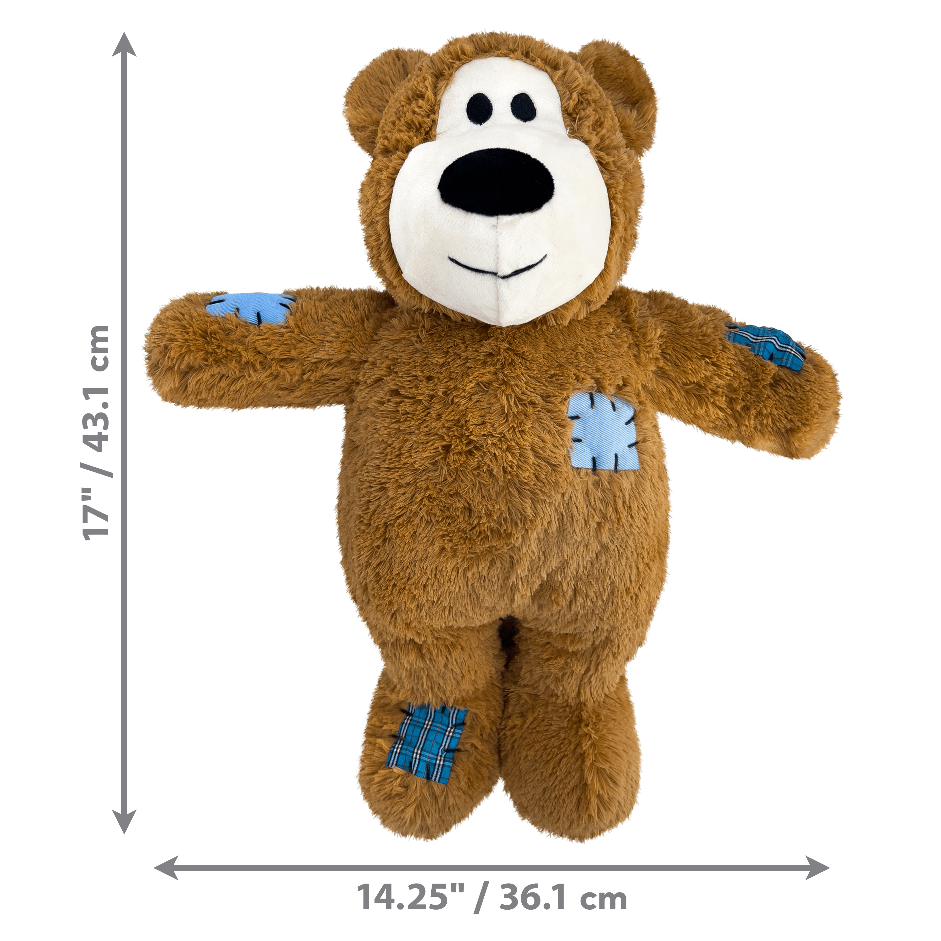 Kong Wild Knots Bear Dog Toys - Lazy Paper Club