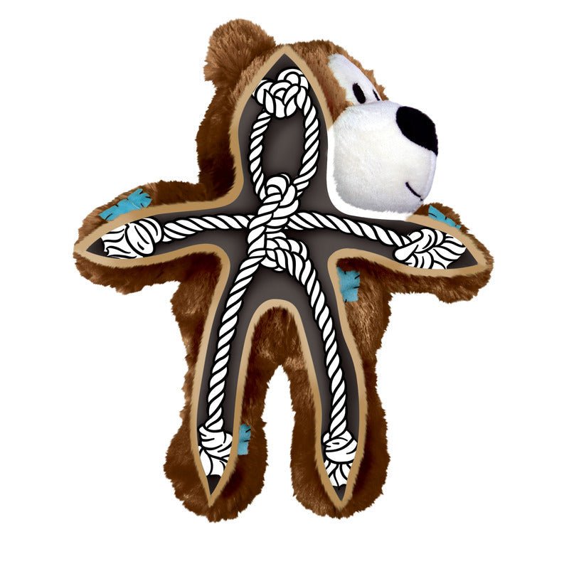 Kong Wild Knots Bear Dog Toys - Lazy Paper Club