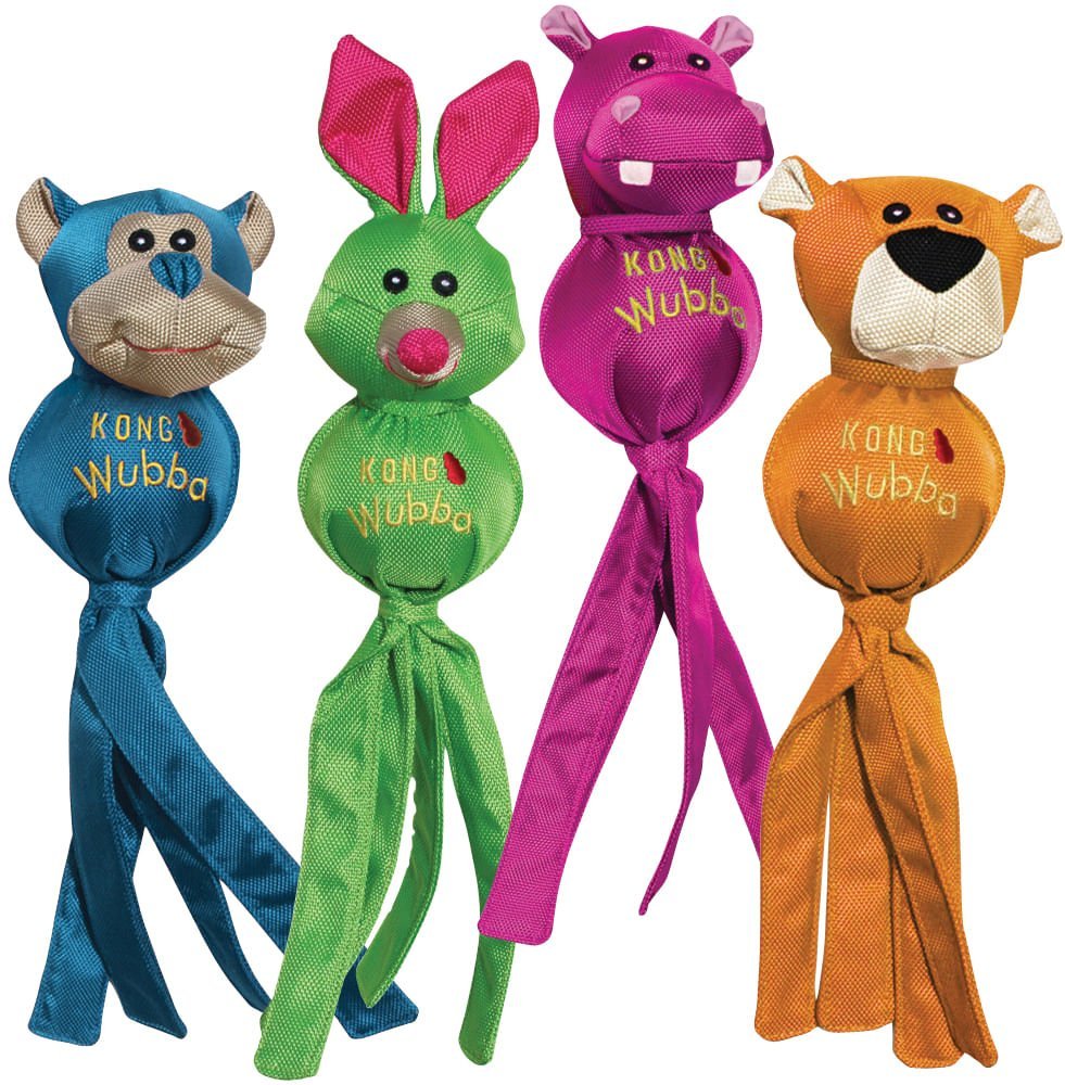 KONG Wubba Ballistic Friends Durable Squeaker Dog Toys Dog Supplies > Dog Toys - Lazy Paper Club