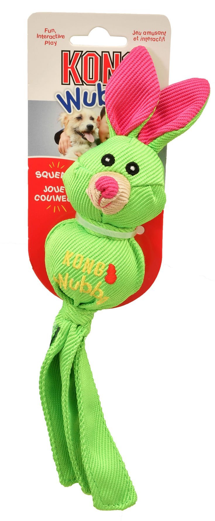 KONG Wubba Ballistic Friends Durable Squeaker Dog Toys Dog Supplies > Dog Toys - Lazy Paper Club