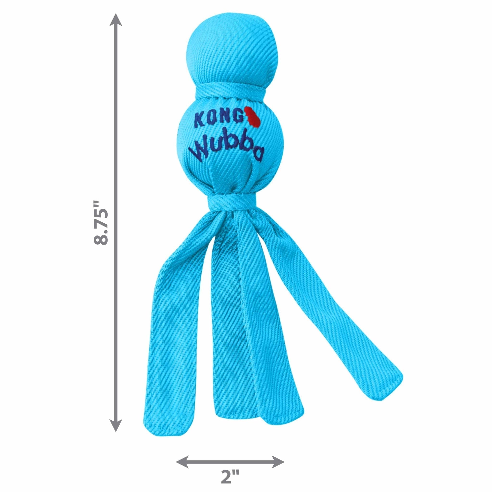 KONG Wubba Dog Toy – Interactive Squeaky Tug & Fetch Toy for Dogs (Assorted Colors, 1 Count) Dog Supplies > Dog Toys - Lazy Paper Club