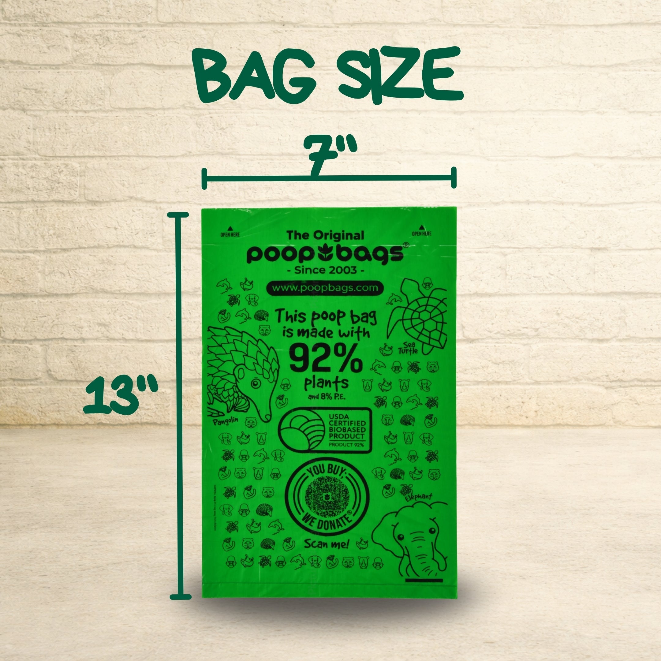 Leash Roll Poop Bags Leash Roll Poop Bags - Lazy Paper Club