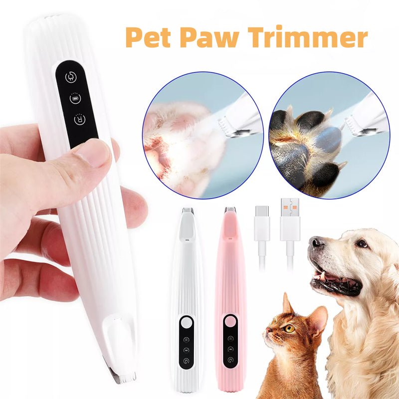 LED Pet Hair Trimmer — Cordless Precision Clipper for Dogs Pet Supplies - #Lazy Paper Club#