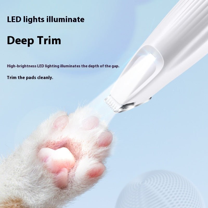LED Pet Hair Trimmer — Cordless Precision Clipper for Dogs Pet Supplies - #Lazy Paper Club#