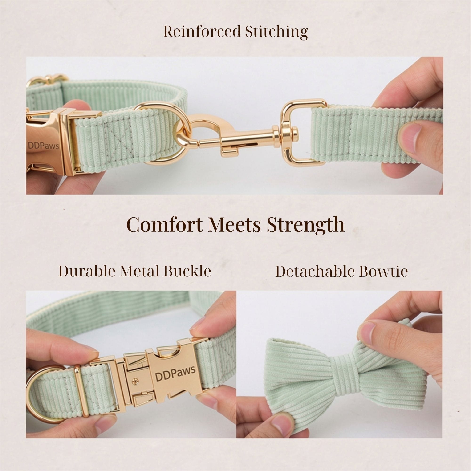 Light Green Corduroy Set - Lazy Paper Club