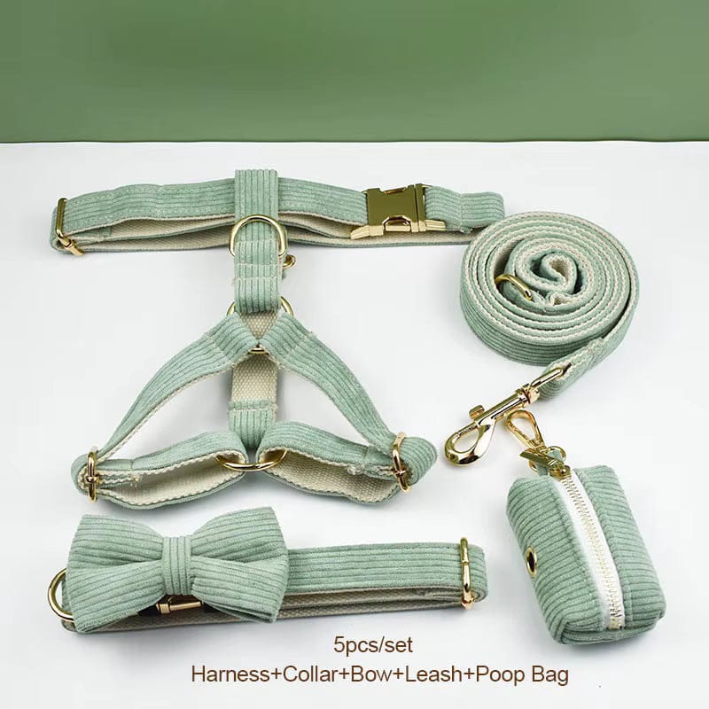 Light Green Corduroy Set - Lazy Paper Club