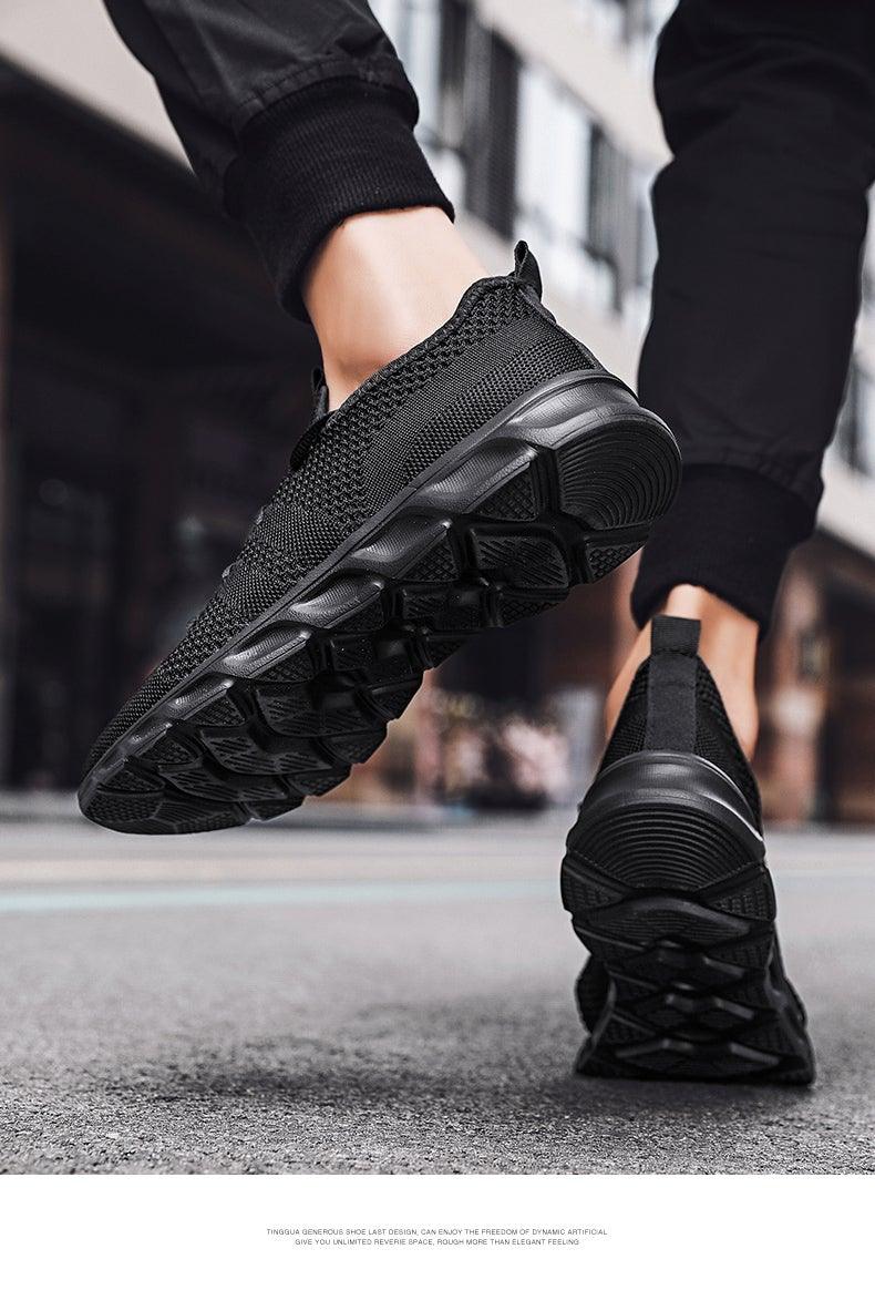 Men's Lightweight Breathable Sports Sneakers ST85SH2454XVN - #Lazy Paper Club#