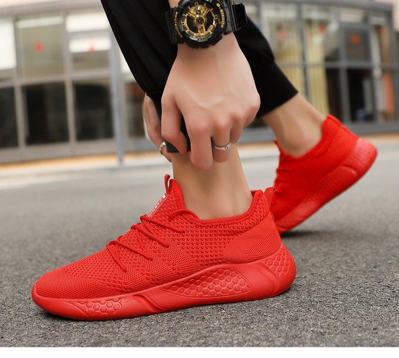 Men's Lightweight Breathable Sports Sneakers ST85SH2454XVN - #Lazy Paper Club#