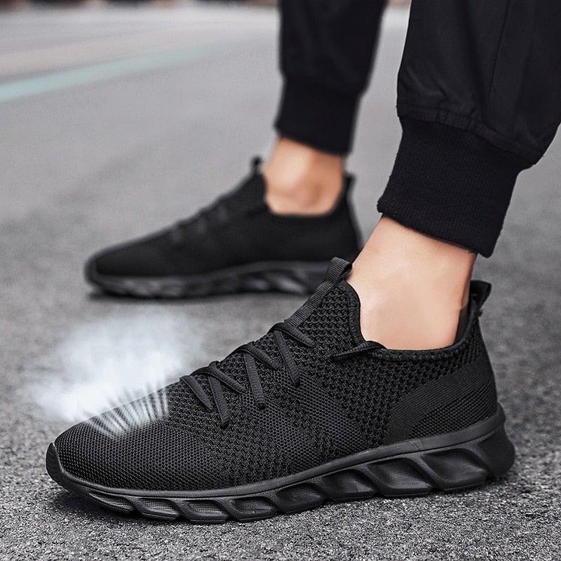 Men's Lightweight Breathable Sports Sneakers ST85SH2454XVN - #Lazy Paper Club#