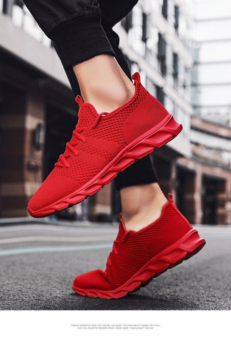 Men's Lightweight Breathable Sports Sneakers ST85SH2454XVN - #Lazy Paper Club#