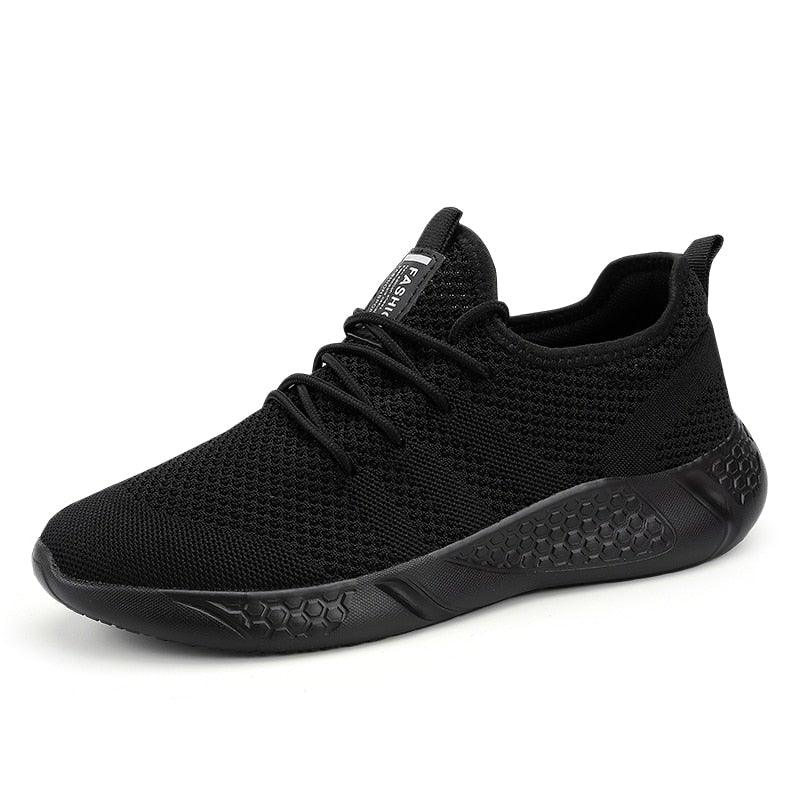 Men's Casual Mesh Sneakers - Breathable, Lightweight, Outdoor Walking Shoes ST85SH2133EVU - #Lazy Paper Club#
