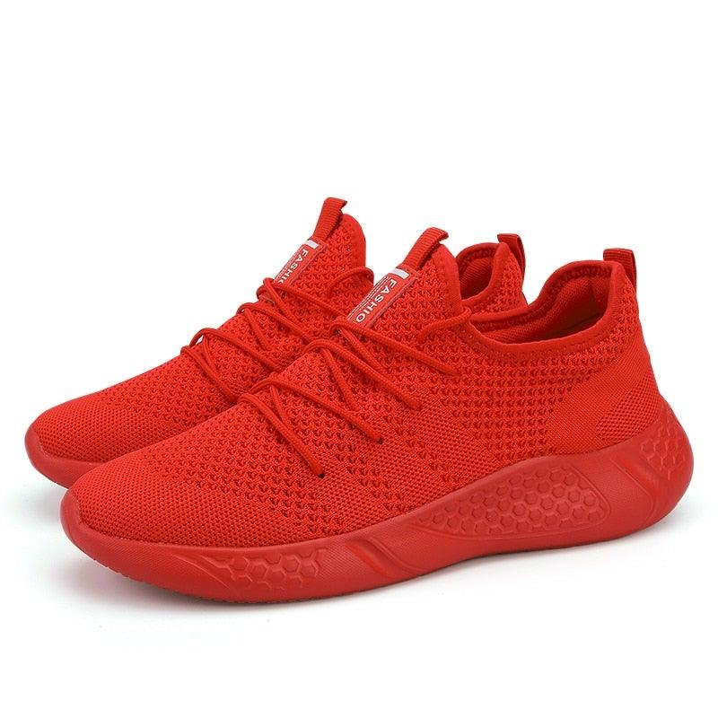 Men's Casual Mesh Sneakers - Breathable, Lightweight, Outdoor Walking Shoes ST85SH2133EVU - #Lazy Paper Club#
