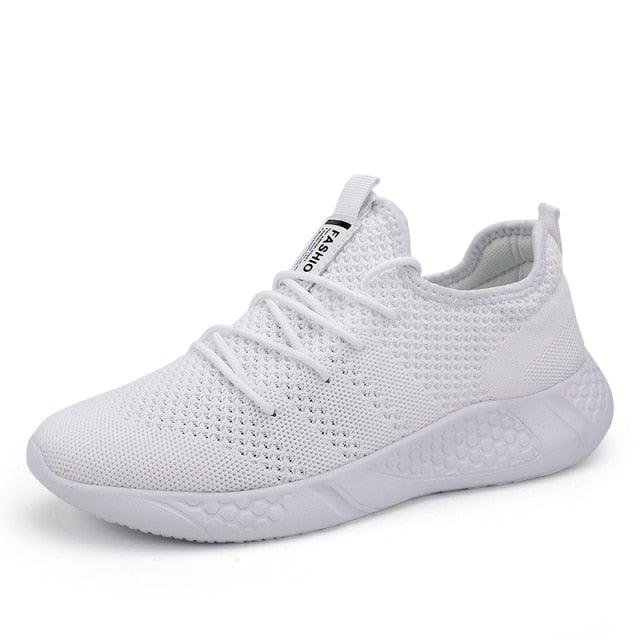 Men's Casual Mesh Sneakers - Breathable, Lightweight, Outdoor Walking Shoes ST85SH2133EVU - #Lazy Paper Club#