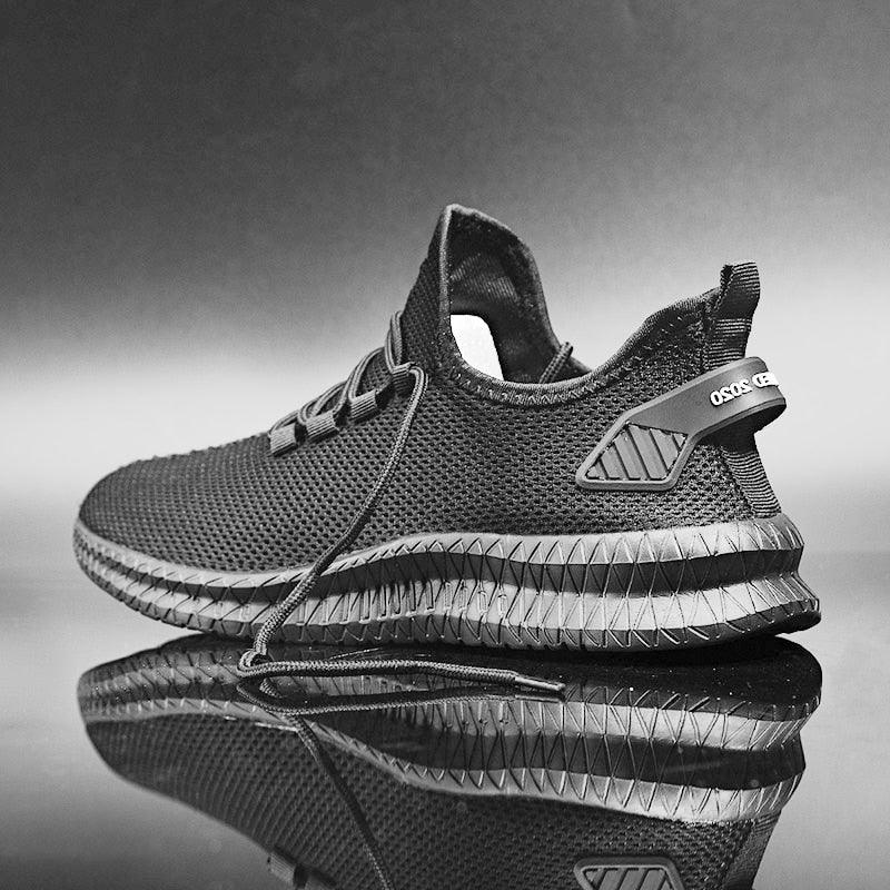 Men's Breathable Lightweight Outdoor Running Sneakers ST85SH1245GHH - #Lazy Paper Club#