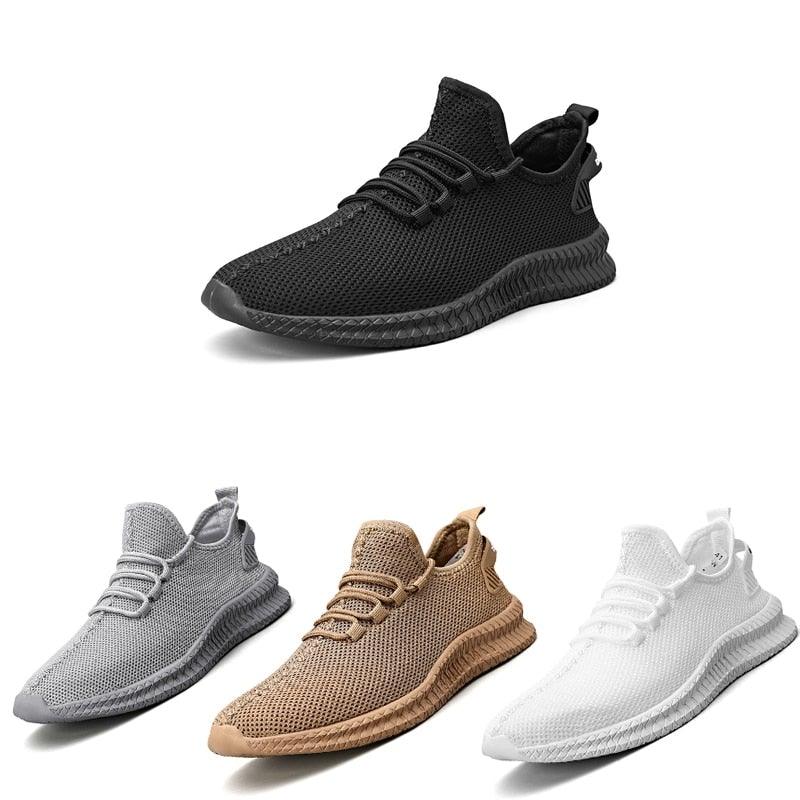Men's Breathable Lightweight Outdoor Running Sneakers ST85SH1245GHH - #Lazy Paper Club#