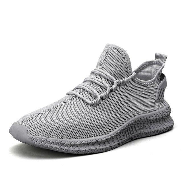 Men's Breathable Lightweight Outdoor Running Sneakers ST85SH1245GHH - #Lazy Paper Club#