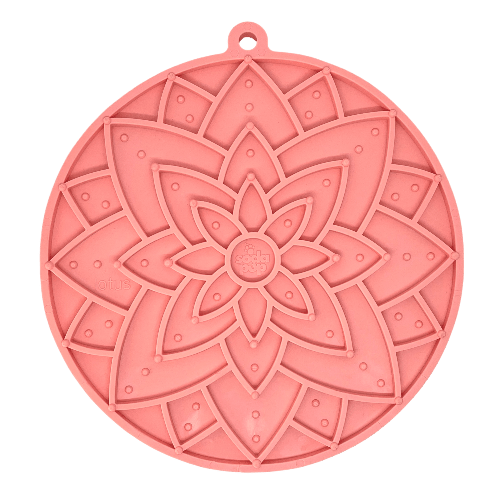 Lotus Design emat - Enrichment Lick Mat For Dogs and Cats - With Suction Cups | USA Made EMAT - Lazy Paper Club