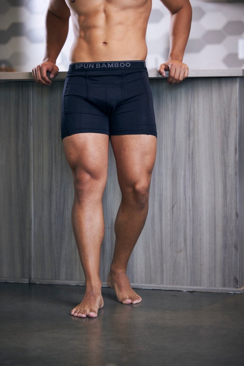 Men’s Bamboo Boxer Briefs — Ultra-Soft, Breathable Everyday Underwear mens underwear - Lazy Paper Club