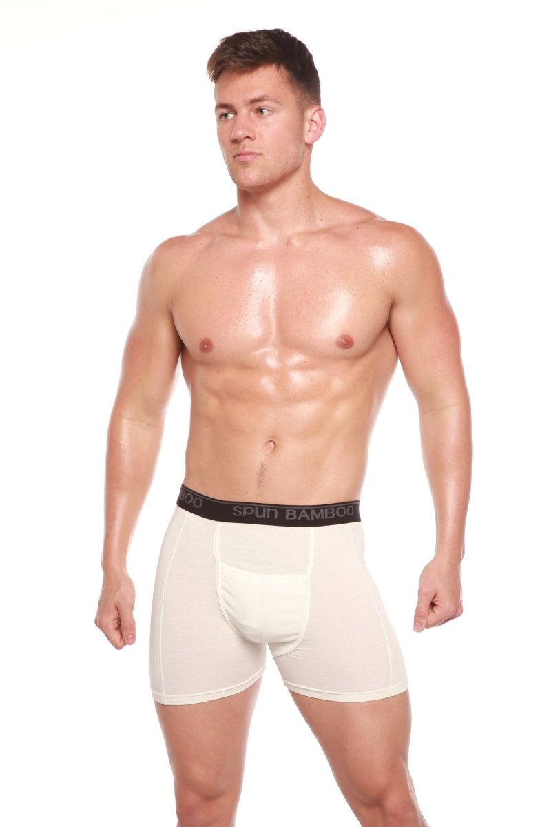 Men’s Bamboo Boxer Briefs — Ultra-Soft, Breathable Everyday Underwear mens underwear - Lazy Paper Club